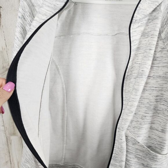 Tek Gear Zip Up Hoodie Heather Gray Size Large - Picture 10 of 11